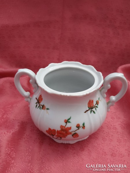 Antique zsolnay porcelain sugar bowl