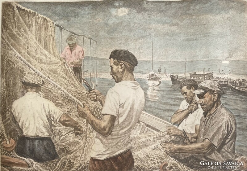 Csáki marónse józsef / mesh repair fishermen