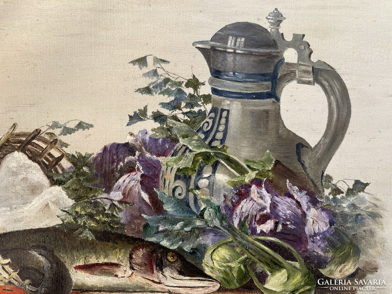 Still life with a spout