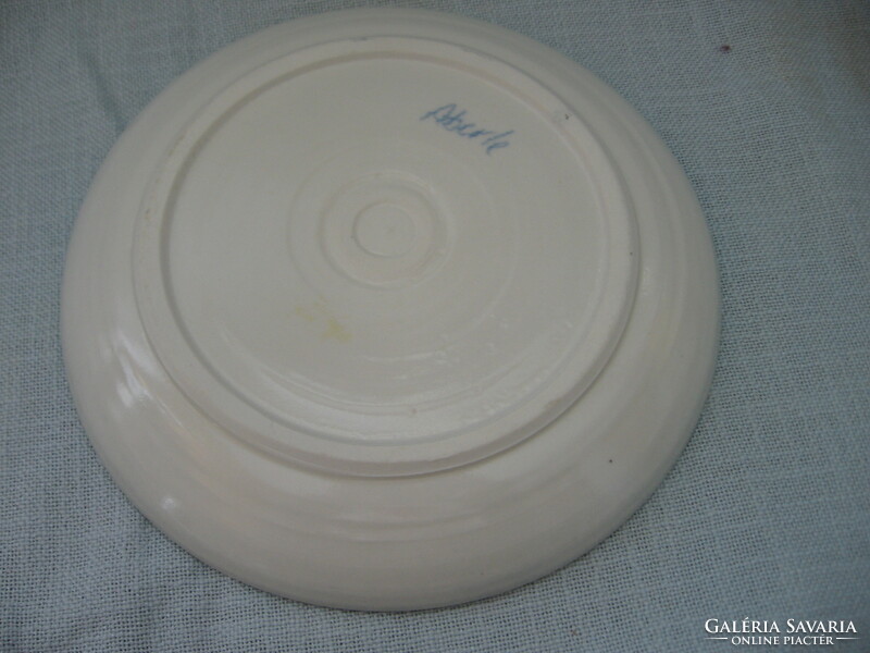 Collector bonanic Aberle Canadian ceramic studio Katangkoro plate