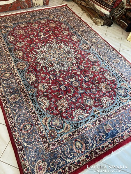 Premium hand-knotted Mashad Persian rug 200x300