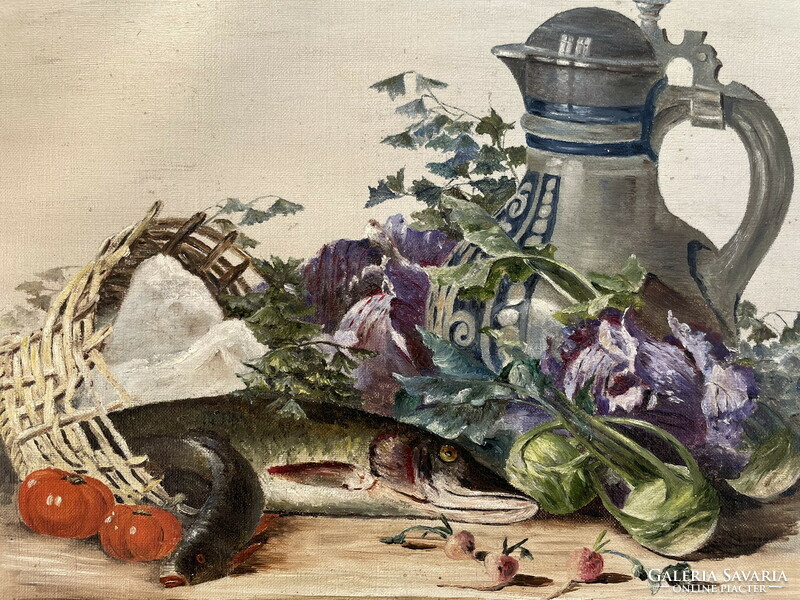 Still life with a spout