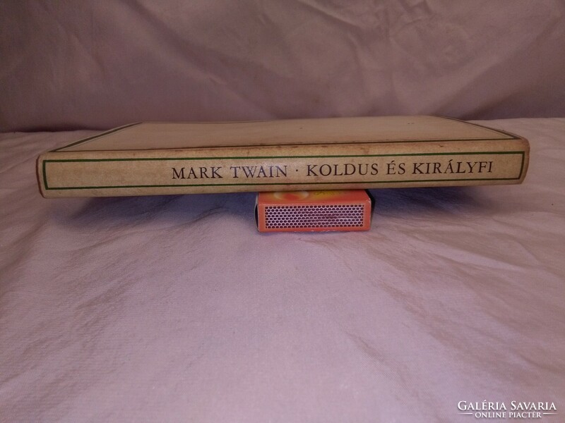 Mark Twain: Beggar and Prince - retro youth book with drawings by John Kass