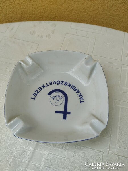 Hollóház porcelain ashtray for sale!