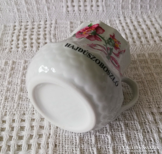 Old porcelain belly mug