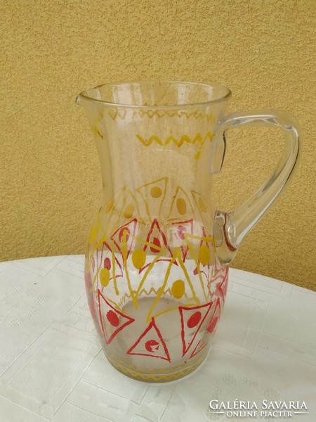 Stained glass jug for sale!