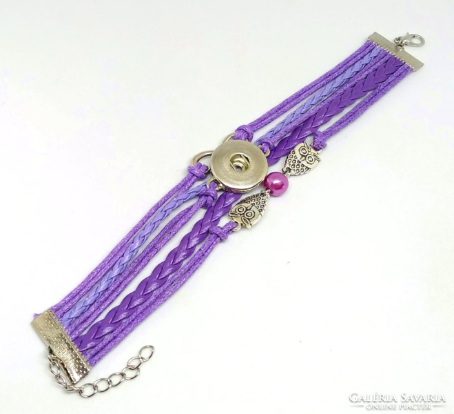 Noosa owl bracelet + 1 noosa patent gift