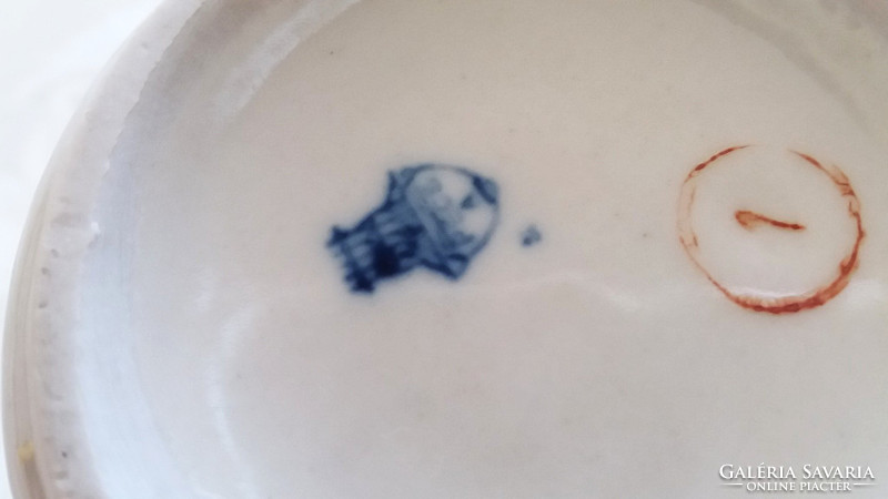 Zsolnay nefelejcses porcelán bögre csésze 9,5 cm