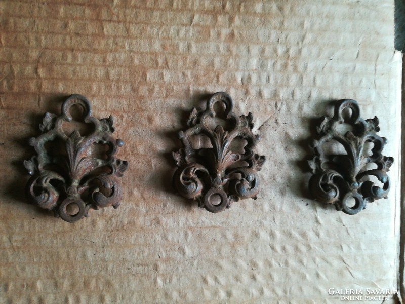 Antique pendant lamp part