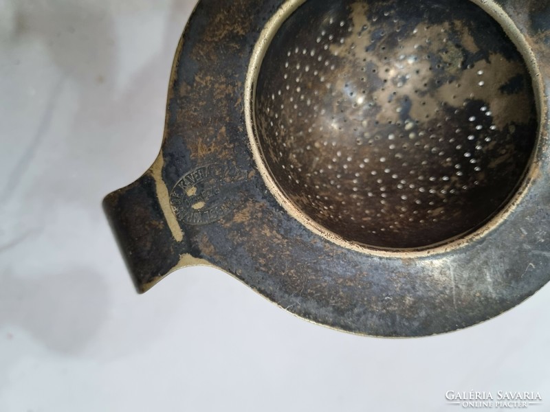Old alpacca tea strainer