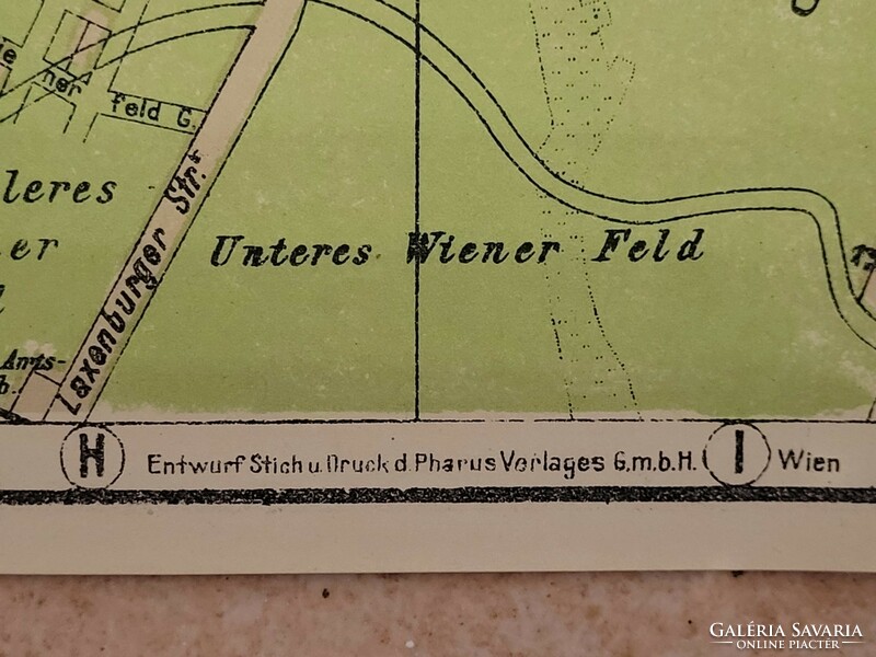 1923 Wien nagy térkép, PHARUS-PLAN