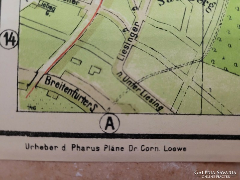 1923 Wien big map, pharus-plan