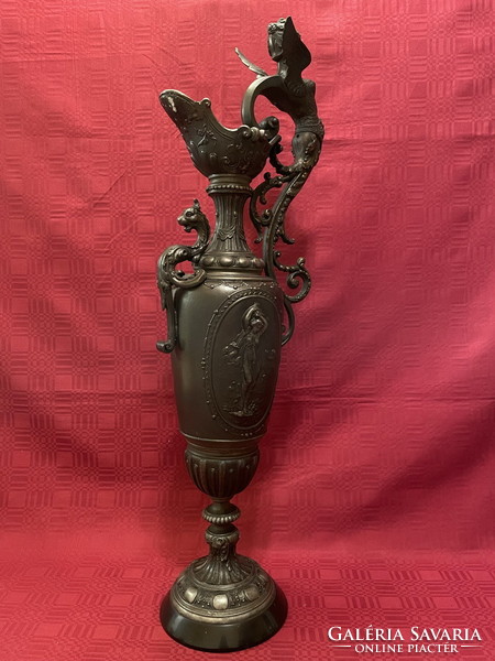 Old large figural vase 63,5cm !!!!