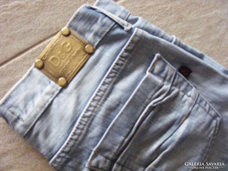 Dolce & gabbana women's, unisex denim shorts, jeans 32, m.