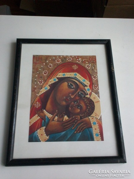 Fali szentkép, Szűz Mária a kis Jézussal