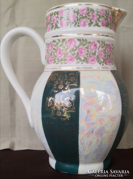 Dt/064 - moritz zdekauer altrohlau - luster porcelain jug (1884-1909)