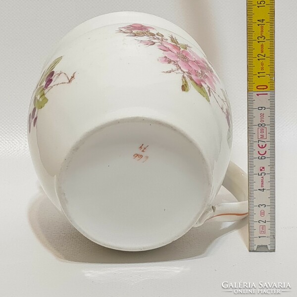 Porcelain mug with blackberry pattern (2209)
