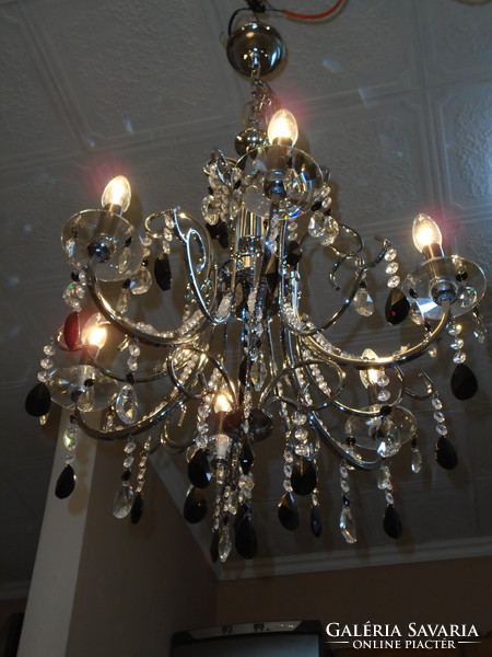 Paul neuhaus beautiful metal chandelier in perfect condition ready to be installed