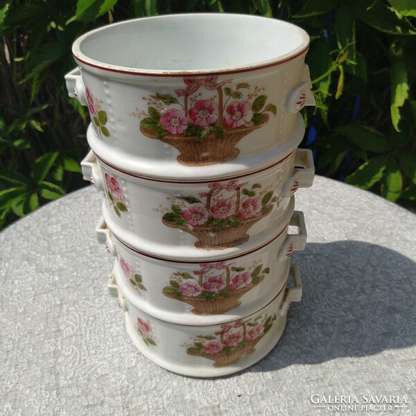 4 részes antik komaszilke