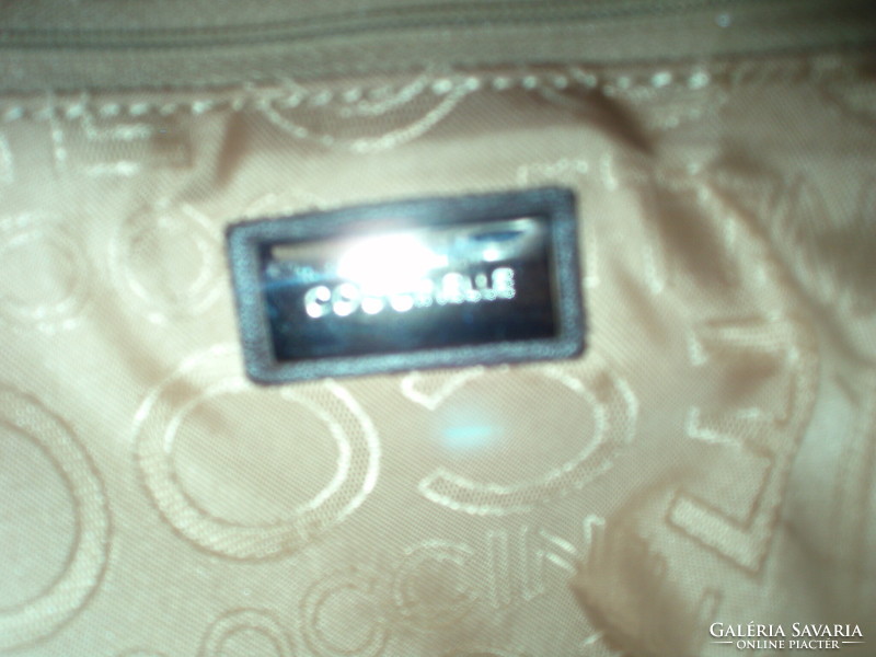 Vintage genuine leather coccinelle handbag