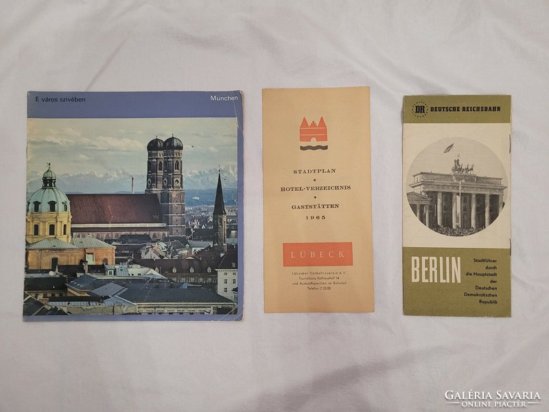 1960s-70s German tourist and travel brochures