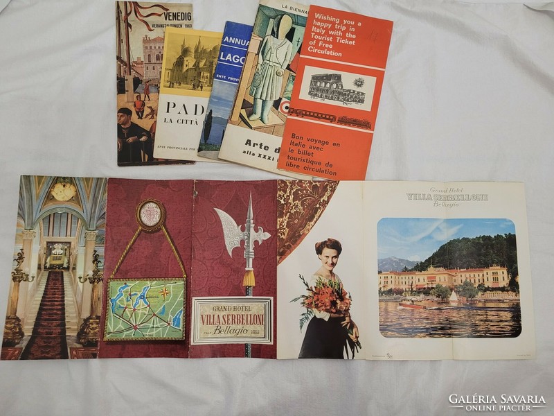 1960s, Italy tourism, travel brochures