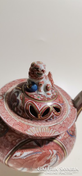 Antique oriental porcelain incense fo dog