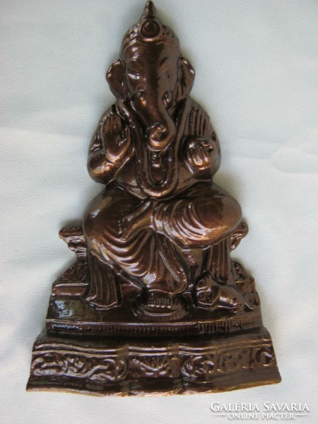 Ganesha metal statue