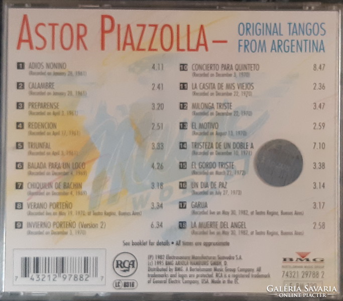 Astor on the piazza 2 cd