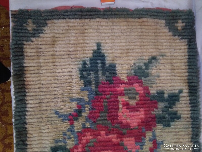 Antique pillowcase, wall decoration, small rug