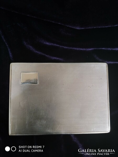 Silver (900) Czechoslovakian cigarette case (1929-1941)