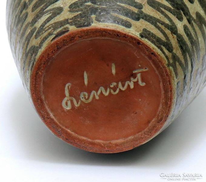 Michael Lénárt retro ceramic vase, flawless
