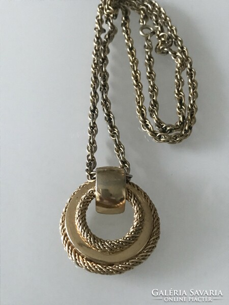 Vintage grosse brand necklace from the 70's, 64 cm long