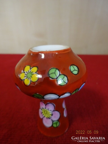 Japanese porcelain, hand-painted mini vase. He has! Jókai.