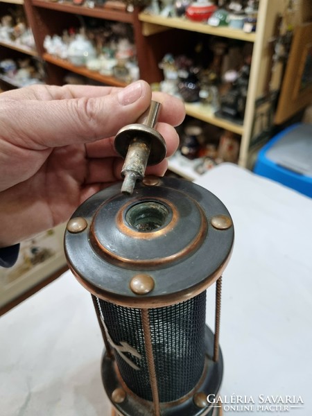 Old metal bottle