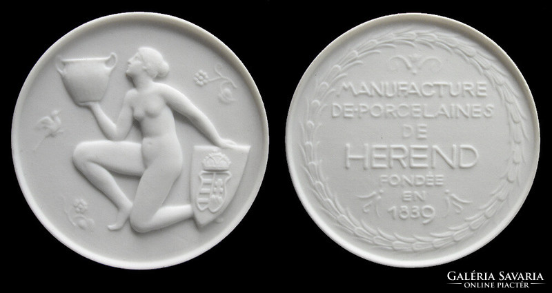 Joseph of Hope: Herend Porcelain Medal 1839-1927