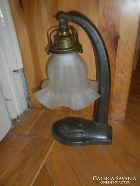 Antique table electric lamp