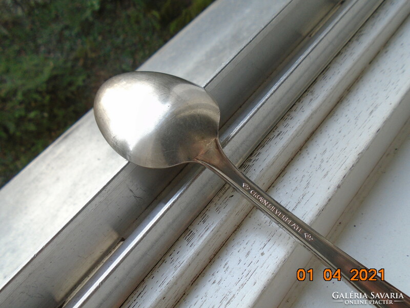 1939 Radiance pattern silver plate spoon with crown silverplate mark