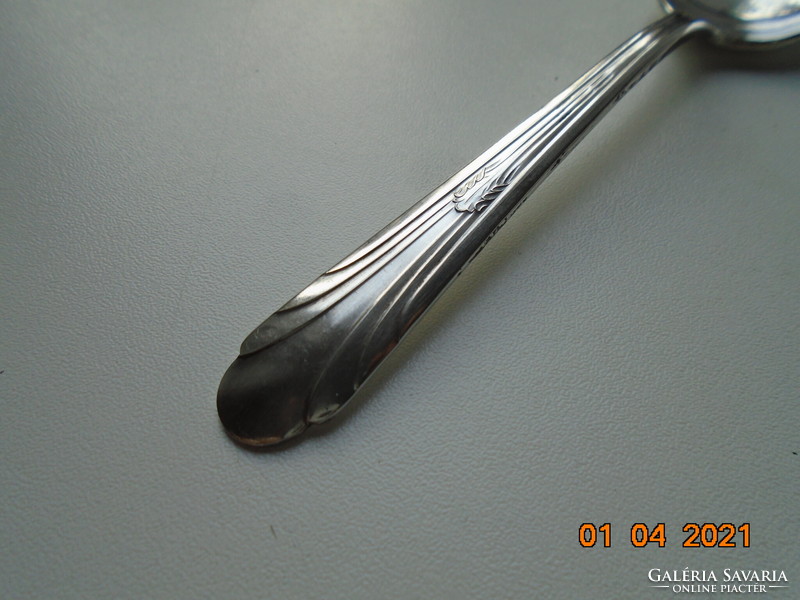 1939 silver plate teaspoon brandon pattern with Monroe silver co mark