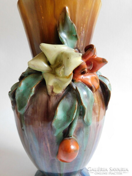 Hop art deco ceramic vase 29 cm