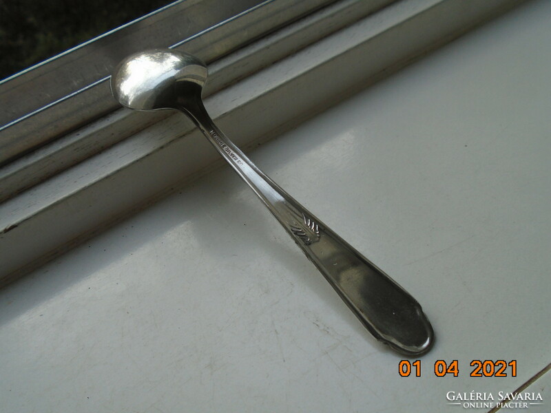 1939 silver plate teaspoon brandon pattern with Monroe silver co mark