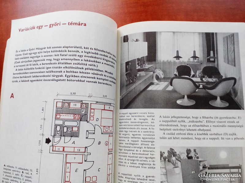 Régi Lakáskultúra folyóirat válogatás 1973-1977.