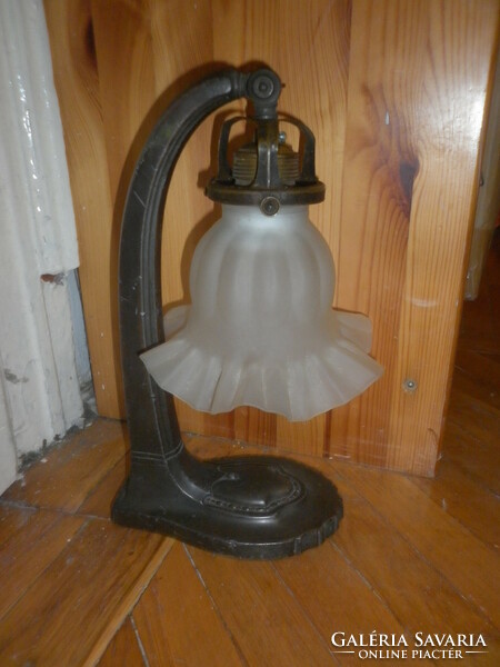 Antik asztali elektromos lámpa