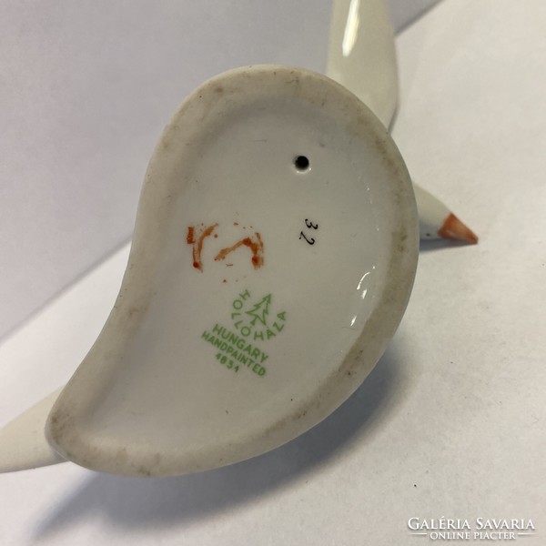 Crow house porcelain bird