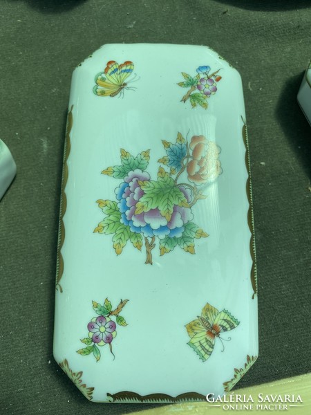 Herend porcelain box, cigar holder