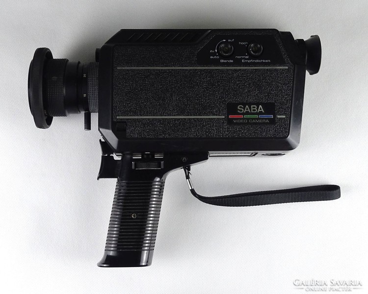 1I884 Retro Saba kamera szett alu kofferban