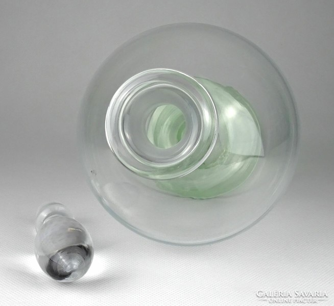 1I865 Régi art deco dugós üveg 27.5 cm