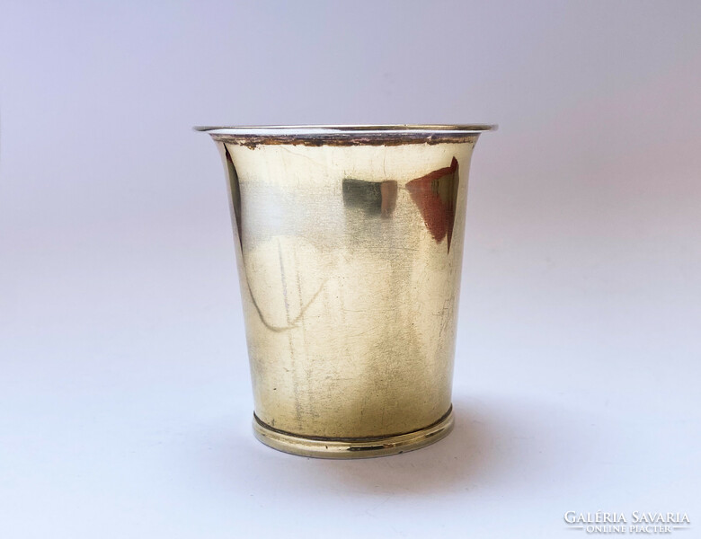 Aranyozott ezüst pohár,Majna-Frankfurt c.1820.