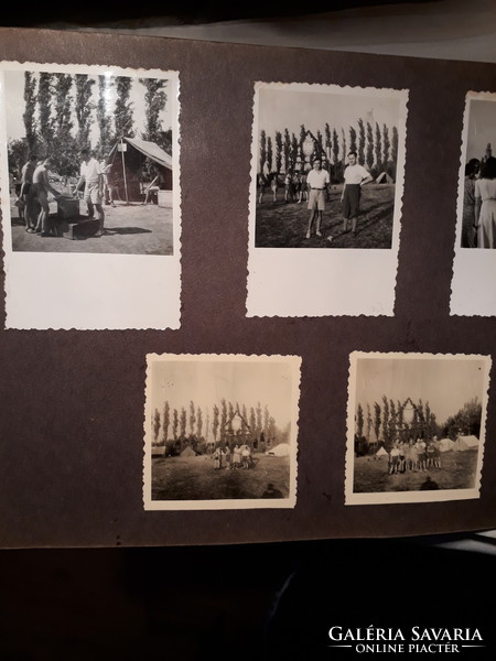 Fotóalbum sok (90db)képpel az 1930-1940-es évekből( magyar)