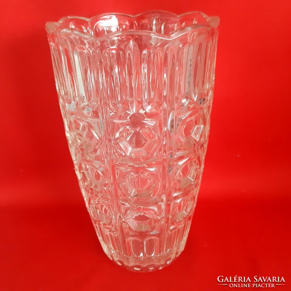 Olasz üveg, kristály váza